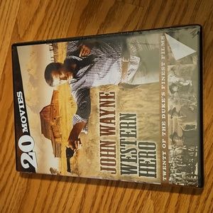 John Wayne Western Hero 4-Disc DVD Set New 20 Movies, 24hrs of Runtime